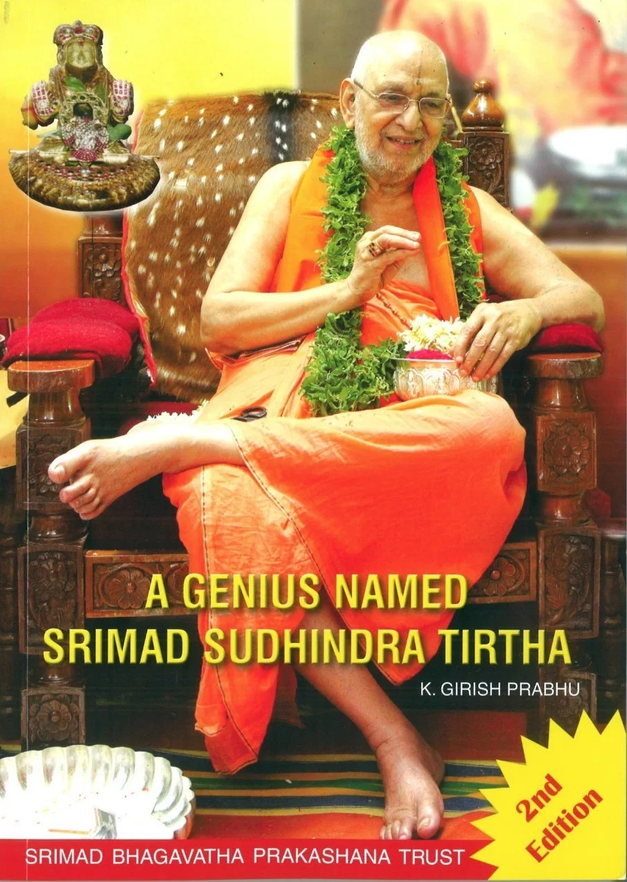 A Genius Named Srimad Sudhindra Tirtha