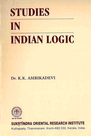 Studies In Indian Logic