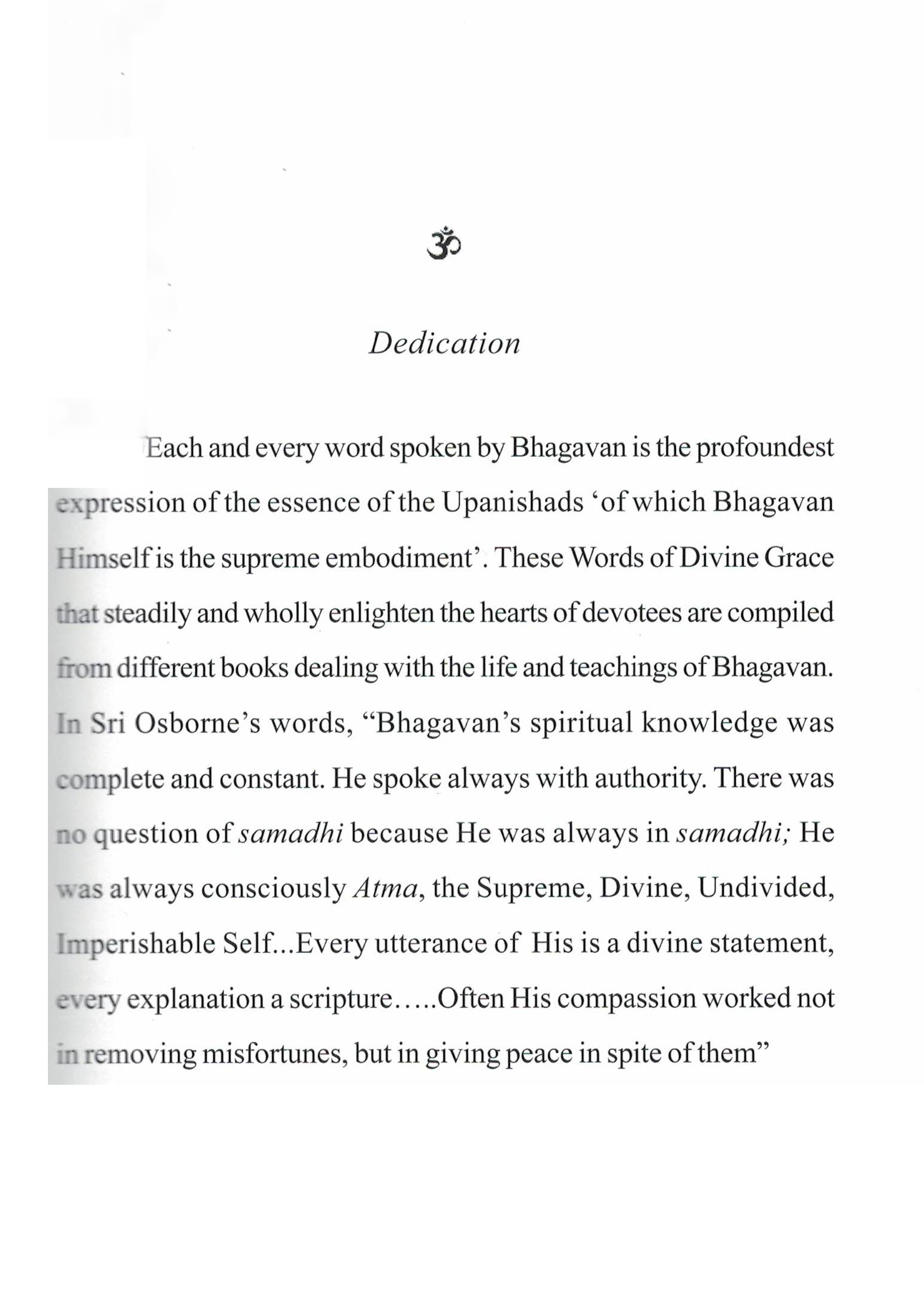 Om Namo Bhagavate Sri Ramanaya - Sweet Words of Eternal Wisdom