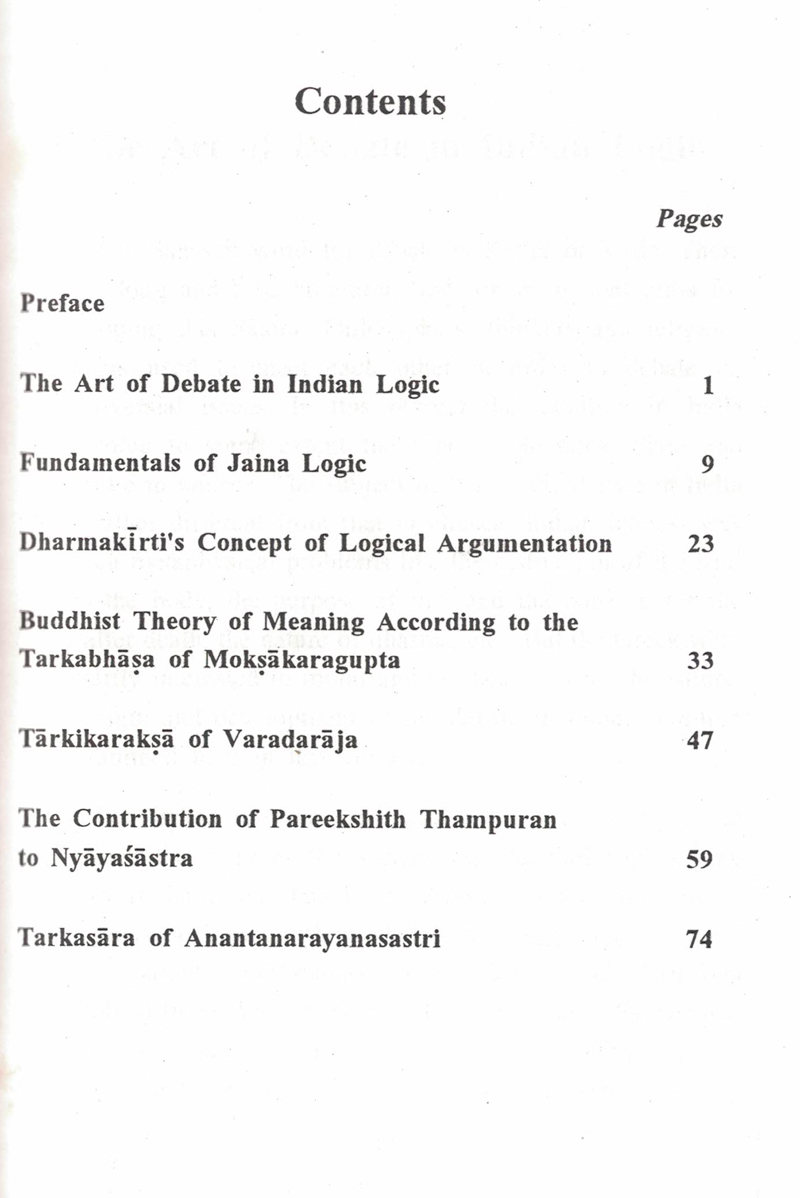 Studies In Indian Logic
