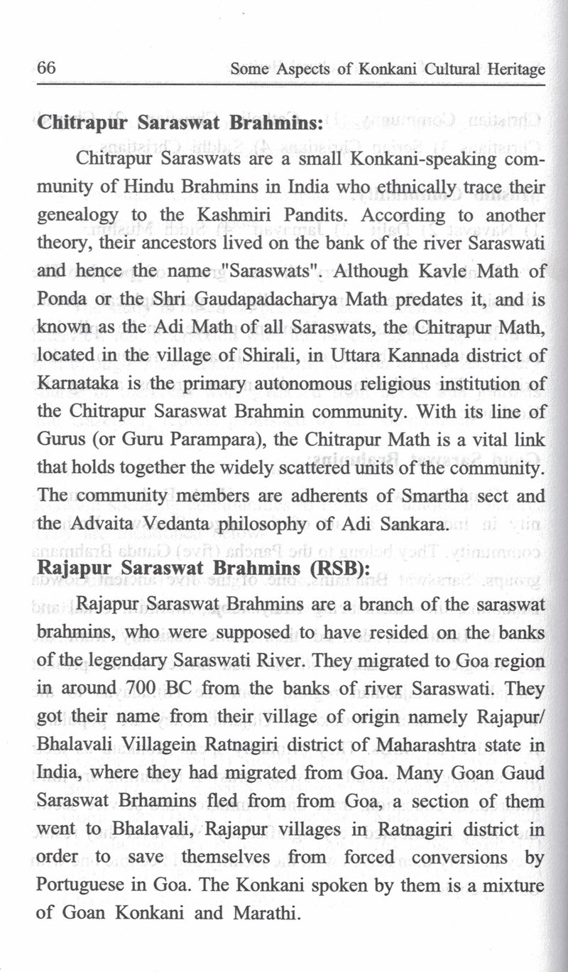 Some Aspects of Konkani Cultural Heritage