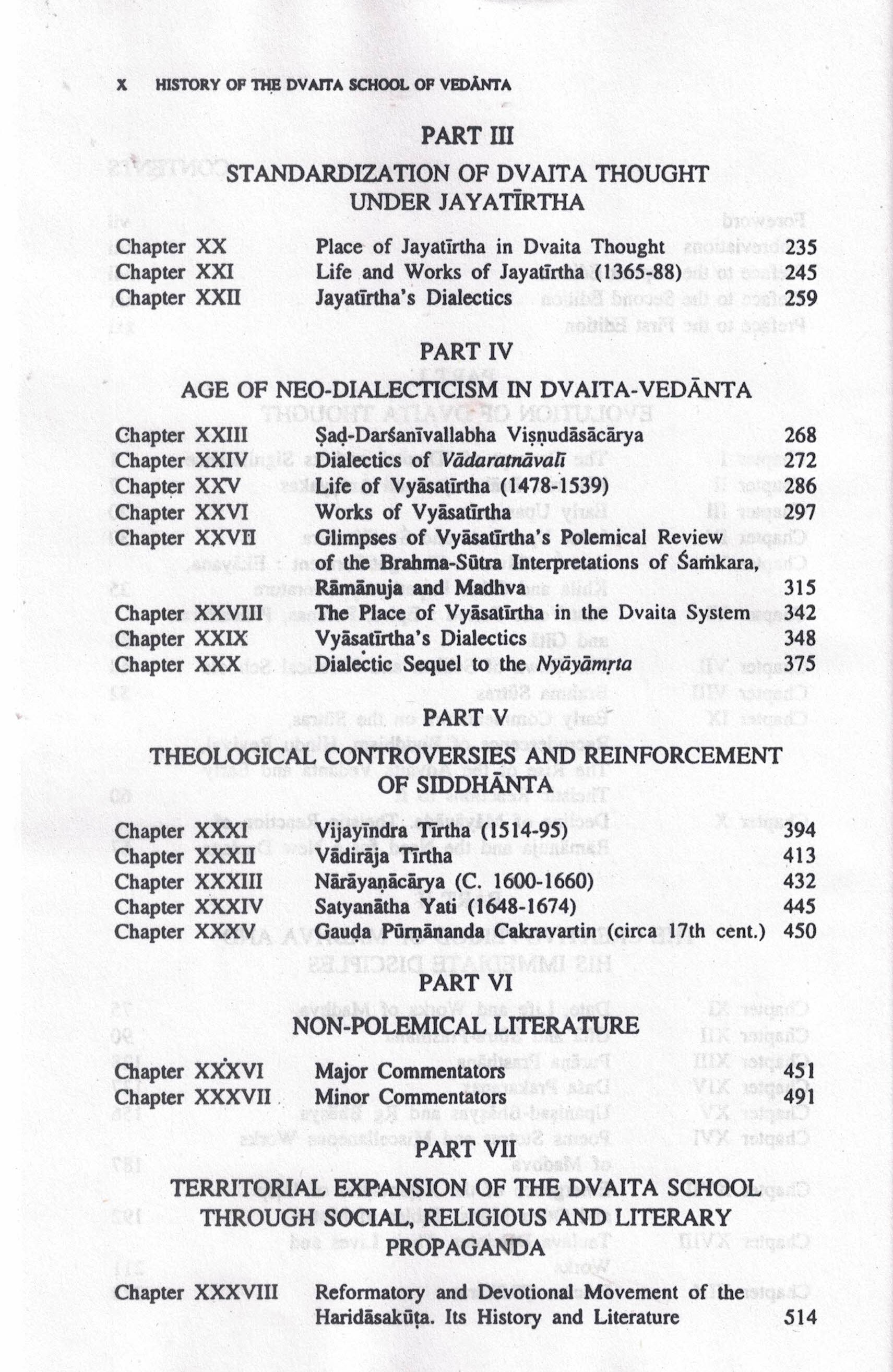 History of the Dvaita School of Vedanta and Its Literature